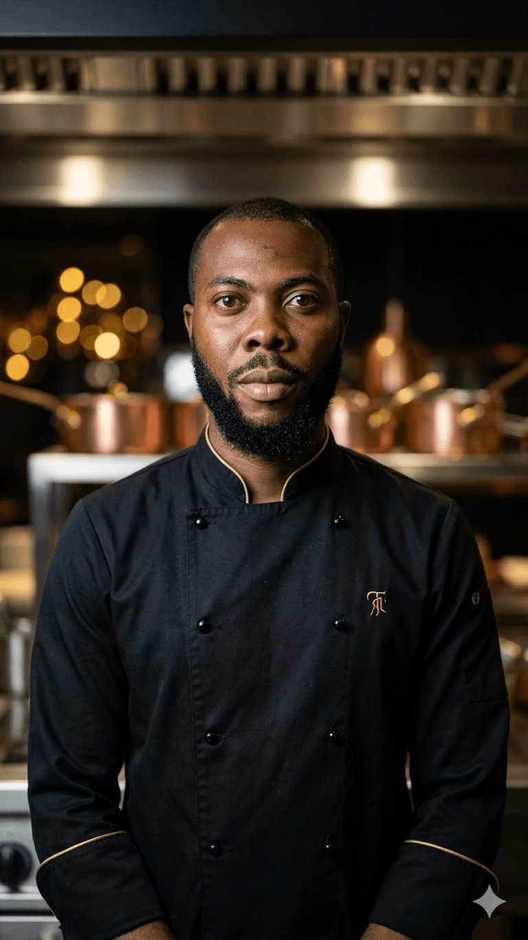 Richard Nana Yaw Oduro — head chef and founder of TastexxSee